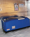 A crawl space sump pump, liner, and dehumidifier installed in Maspeth