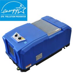 An energy efficient Energy Star rated crawl space dehumidifier installed in NY