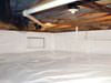 Crawl space moisture barriers installed in Brooklyn, New York City, Bronx