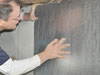 Crawl space insulation installed in Long Island City on a dirt floor