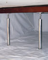 a crawl space repaired with crawl space jack posts and a crawl space liner for a home in Bayside