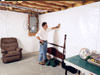 A basement wall covering for creating a vapor barrier on basement walls in Bronx, New York City, Brooklyn