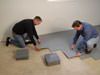 Basement Floor Matting & Vapor Barrier Tiles for carpeting and floor finishing in New York City, Brooklyn, Bronx