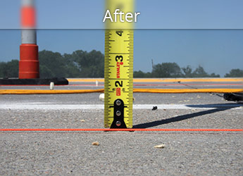 After leveling Manhattan roadway with PolyLevel®