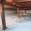 A sealed, encapsulated crawl space in Ridgewood.
