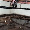 Flooding, rot, and mold in a crawl space in Rego Park.