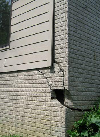 severe cracking of structural walls in Ridgewood