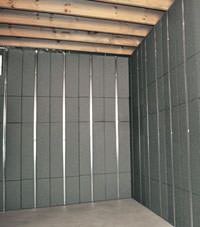 Thermal insulation panels for basement finishing in Bronx, New York